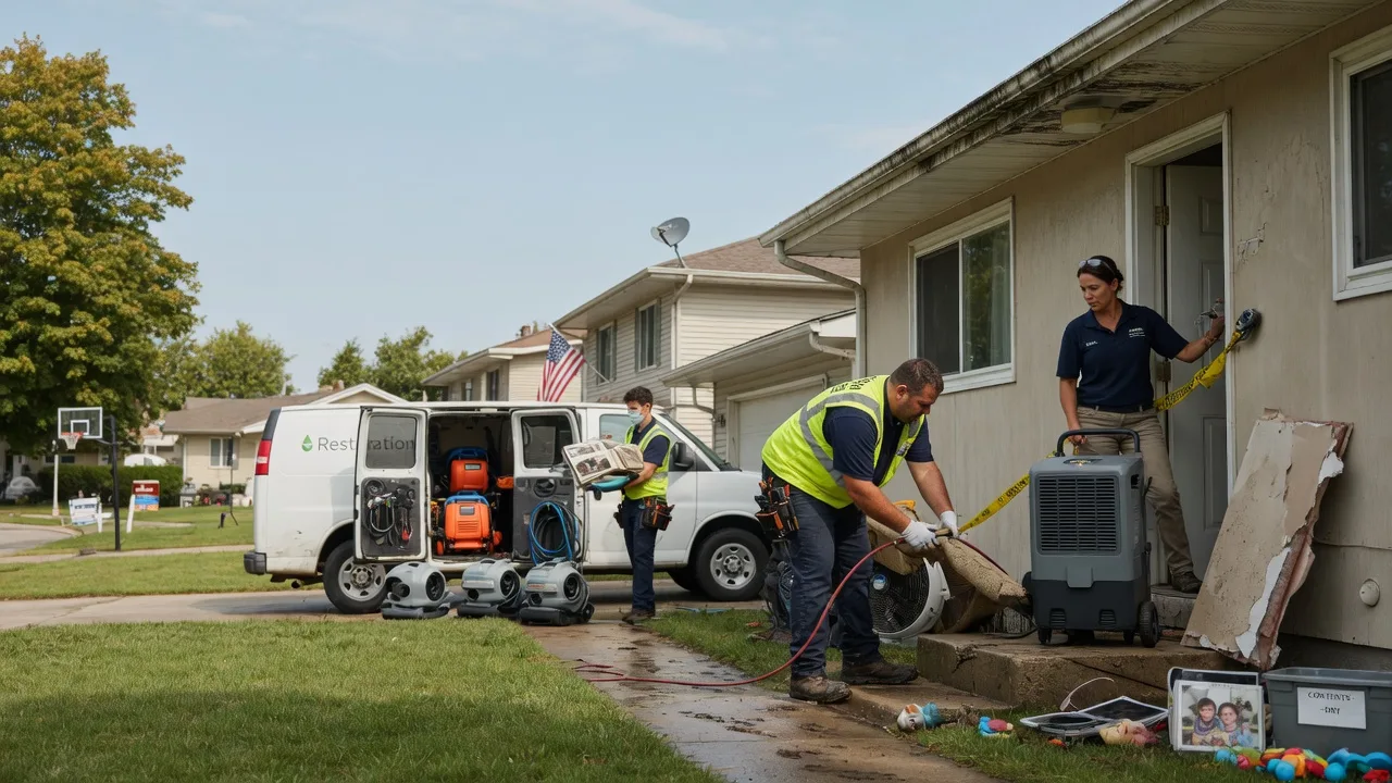 Water Damage Restoration in Linden, MI near me